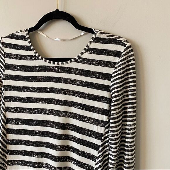 Nwt-Philosophy -Mixed Stripe Bodycon Dress - Picture 5 of 8